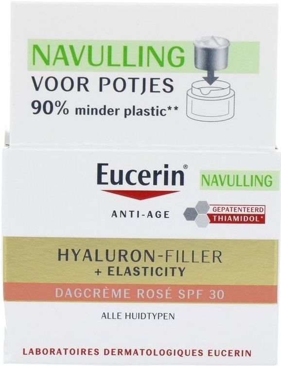 Eucerin - Hyaluron-Filler + Elasticity - Dagcrème - Rose - SPF30 - Navulling