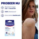 Hansaplast Aqua Protect Pleisters - Waterdichte pleister - Waterproof Wondpleisters - Wondverzorging - 20 Stuks