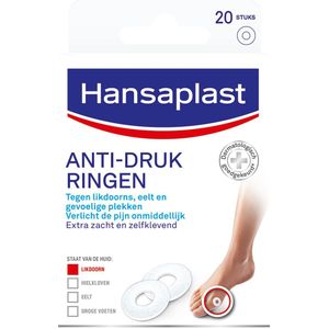 Hansaplast - Anti Drukringen - Pleisters - 20 Stuks