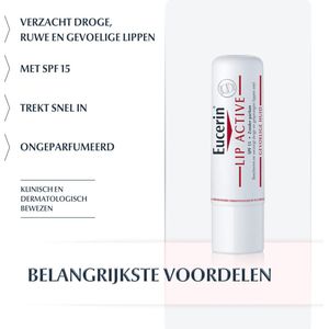 Eucerin - pH5 Lip Active Stick - Lippenbalsem - 4.8 g