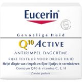 Eucerin Q10 ACTIVE - Anti-rimpel Dagverzorging - 50 ml - Voor Droge Huid