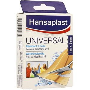 Hansaplast Pleisters Universeel 45901 6cm Water-resistant Voordeelverpakking 10x