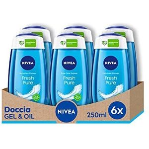 Nivea Fitness Fresh douche, 6 verpakkingen à 250 ml