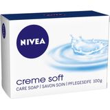 NIVEA Creme Soft Vaste Zeep 100 g - Zachte Reiniging voor de Huid