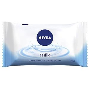 NIVEA Milk Care Soap 3709862 Soap, 90 g (Pak van 1)