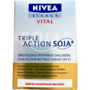 Nivea Vital Drievoudige Verzorgend Soja Dagcreme