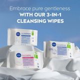 Nivea - Gentle Cleansing Wipes - Reinigingsdoekjes - 25 Stuks