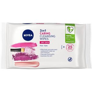 Nivea - Gentle Cleansing Wipes - Reinigingsdoekjes - 25 Stuks