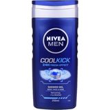 Nivea Men - Cool Kick - Douchegel - IJsblauw - 250ml
