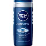 Nivea Cool Kick douchegel for men (250 ml)