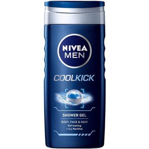 Nivea Men - Cool Kick - Douchegel - IJsblauw - 250ml