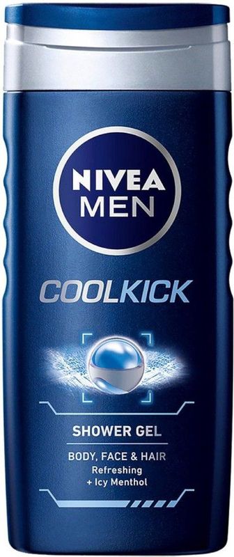 Nivea Men - Cool Kick - Douchegel - IJsblauw - 250ml