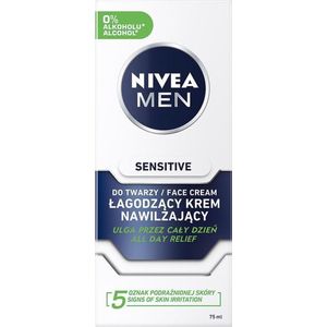 Nivea For Men Sensitive agodny crem do twarzy 75 ml