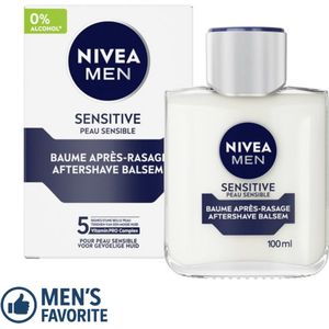 Nivea Men - Aftershave Balsem - Herstellend - 100ml - Voor Gevoelige Huid