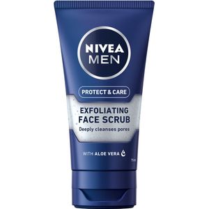 NIVEA MEN - Protect & Care - Gezichtsscrub - 75ml - Aloë Vera