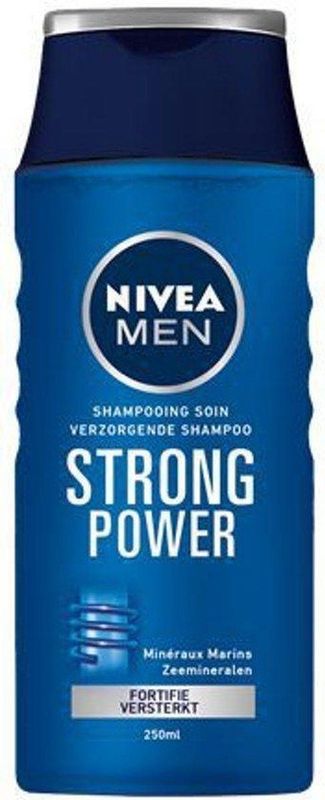 Nivea - Strong Power - Shampoo - 250 ml - Zeemineralen