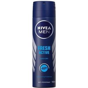 Nivea - Fresh Active - Deodorant Spray - 150 ml