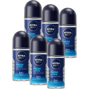 NIVEA MEN - Fresh Active - Deodorant Roller - Alcoholvrij - 50ml