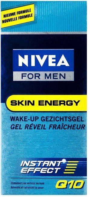 NIVEA MEN Active Energy Wake-up Gezichtsgel - 50 ml - Gezichtscreme voor Droge Huid
