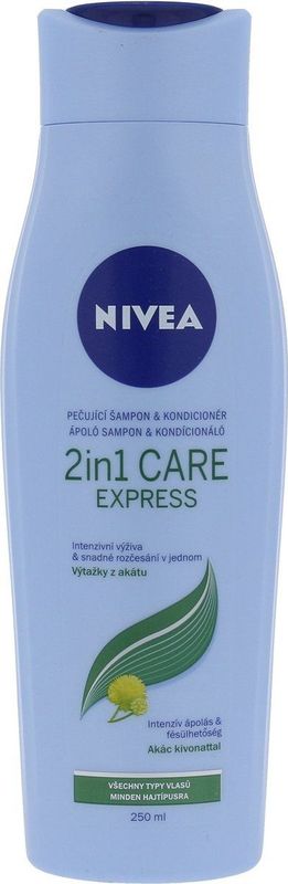 Nivea - 2in1 Care Express Protect & Moisture - Shampoo en Conditioner - 250 ml