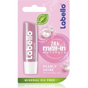 Labello Pearly Shine Lippenverzorgingsstift met kleur tegen droge lippen, 3-pack (3 x 4,8 g)