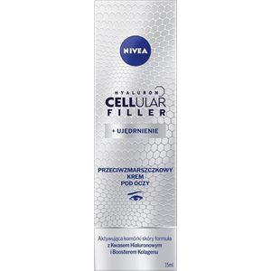 Nivea - Hyaluron Cellular Filler + Firms Anti-Wrinkle Cream Under Eyes 15Ml