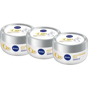 NIVEA Q10 plus Verstevigende Bodycrème - Body Care - Verstevigt de huid - Crème Bevat soja - 3x300 ml - Voordeelverpakking