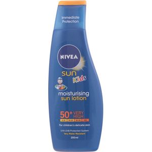pf50+ 150 Ml Nivea Sun Niños Protector Hidratante Waterproof Spf50+ 100 Ml Nivea Sun Niños Protector Hidratante Waterproof Spf50+ 250 Ml Nivea Sun Niños Protector Hidratante Waterproof Spf50+ 180 Ml Nivea Sun Niños Protector Hidratante Waterproof Spf50+ Complete Zonbescherming voor Kinderen 200 ml