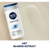 NIVEA MEN Sensitive Douchegel - 3-in-1 Shower Gel - Shampoo - Voordeelverpakking - 6 x 250 ml