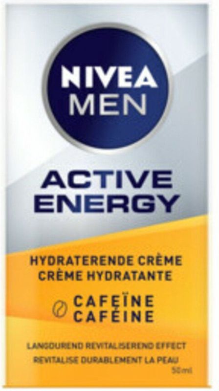 Nivea Men - Active Energy - Gezichtscrème - 50ml - Hydraterend