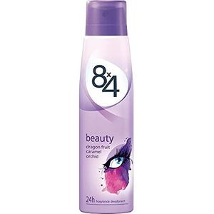Beiersdorf 8x4 deospray „Beauty” voor dames - set van 6 stuks (6 x 150 ml)