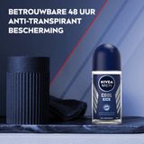 NIVEA MEN Cool Kick Anti-Transpirant Deo Roller - Deodorant - 6 x 50 ml - Voordeelverpakking