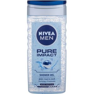 NIVEA MEN - Pure Impact - Douchegel - 250 ml - Voor Mannen