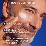 NIVEA MEN Hydraterende Anti-Age Gezichtsgel - Normale en rijpe huid - Creme Gezicht - Gezichtscreme Met hyaluronzuur - 50 ml