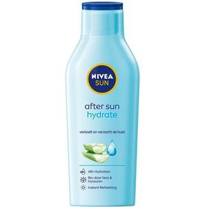 NIVEA SUN Hydraterende & Kalmerende Aftersun Lotion - Met Hyaluronzuur en Aloë Vera - Lichaamsverzorging - 400 ml