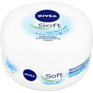 NIVEA Soft - Vochtinbrengende Crème - 300 ml - Jojoba-Olie