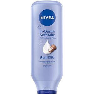 Nivea In-Douche Soft Milk Lichaamsmelk met sheaboter voor 24 uur intensieve hydratatie voor praktisch gebruik in de douche