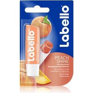 Labello Lippenbalsem Fruity Shine Peach Blister - 4,8 gr. 5.5 ml