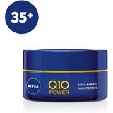 NIVEA Q10 POWER Anti-Rimpel Nachtcrème - Alle huidtypen - Verrijkt met Q10 en creatine - 50 ml