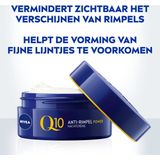 NIVEA Q10 POWER Anti-Rimpel Nachtcrème - Alle huidtypen - Crème Verrijkt met Q10 en creatine - 50 ml