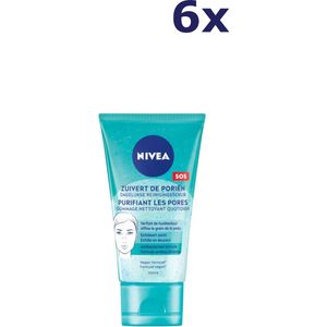 6x Nivea Dagelijkse Reiniging Gezichtsscrub 150 ml