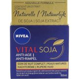 NIVEA VITAL Soja Anti-Age - Nachtcrème - 50 ml