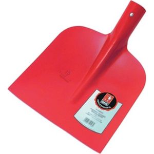 Ideal Ruhr-Brillant Schop - Model Bats ""Holsteiner Zandschop"" - Rood - Afmeting Blad: 270x250mm - Maat 2 - Zonder Steel
