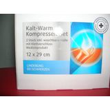 Röwo  Cold-Hot Pack 2stuks +Houder met klittenband 12x29cm