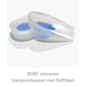 Bort - Pedisoft - Hielkussen - Silicone - 930070 - Per Paar