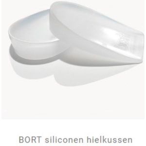 Bort Hielkussen in silicone, Heel Cushion, 930050, per paar, L: 42-44