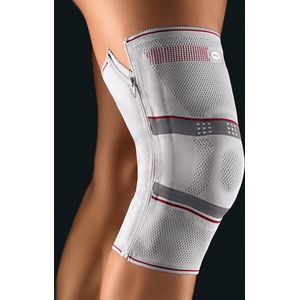 Bort - GenuZip - Kniebrace - Grijs - Compressieklasse II