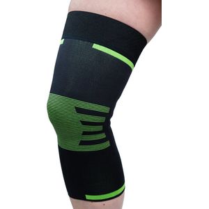 Bort ActiveColor Sport Kniebrace – Kniebandage – Sportkniebrace – Knieondersteuning – Kniesteun – Geschikt voor overbelasting – Knieband met Fixatiekant - Maat 37 - 42 cm (L)