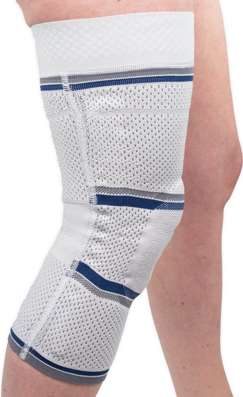 De Bort - StabiloGen - Kniebrace - Zwart - Softflex - Ademend