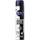 NIVEA MEN - Deodorant Spray Invisible For Black & White Power - 200 ml - Anti-transpirant - 72 uur Bescherming